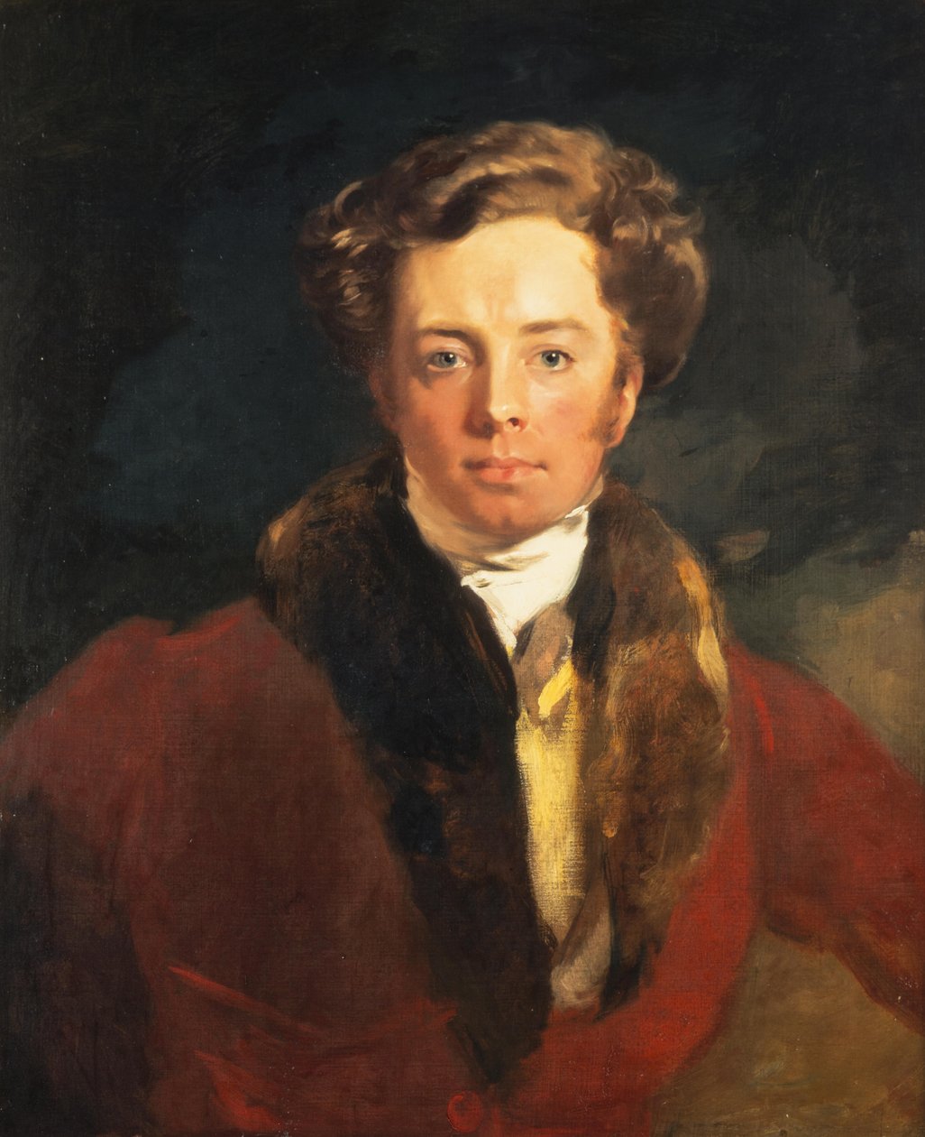 Andrew Geddes, 1783 - 1844. Umělec (autoportrét) od Andrew Geddes