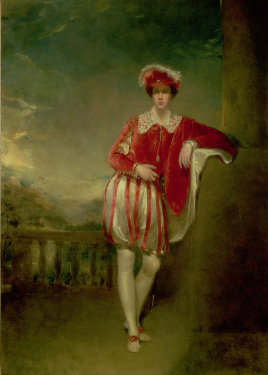 Herec William Henry West Betty (1791-1874) od Andrew Geddes