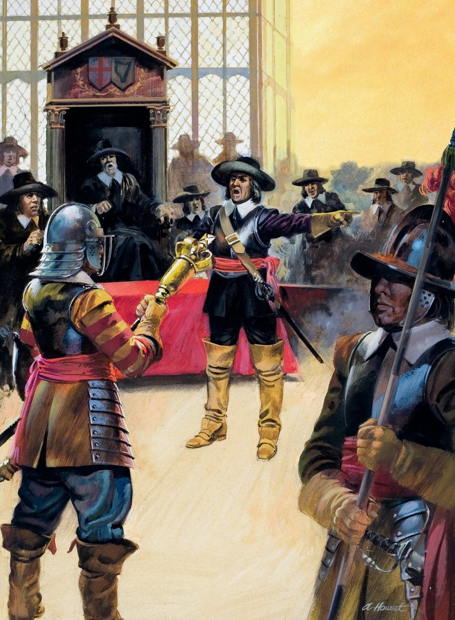 Cromwell propouští poslance od Andrew Howat