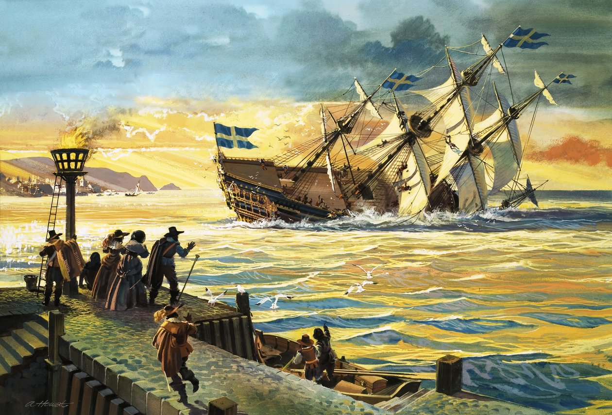 Potopení lodi Vasa od Andrew Howat