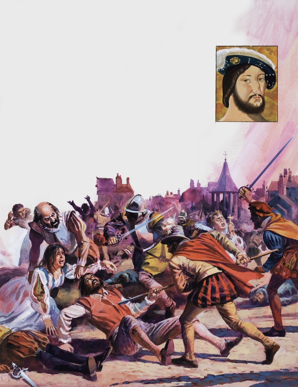 Den svatého Bartoloměje od Andrew Howat