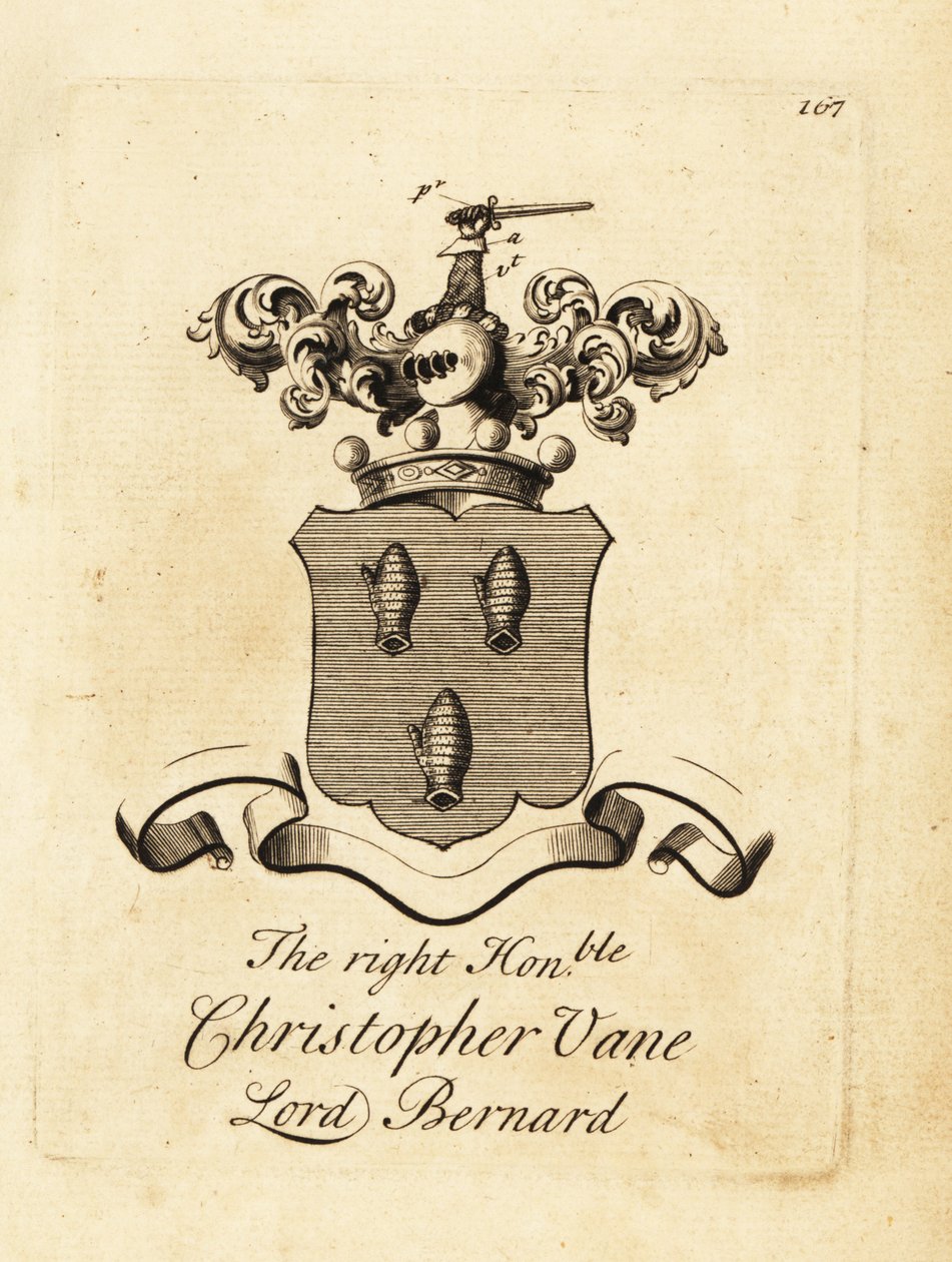 Erb ctihodného Christophera Vanea, lorda Bernarda od Andrew Johnston