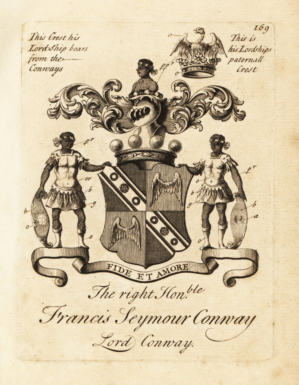 Erb Pravého ctihodného Francise Seymoura Conwaye, Lorda Conwaye od Andrew Johnston