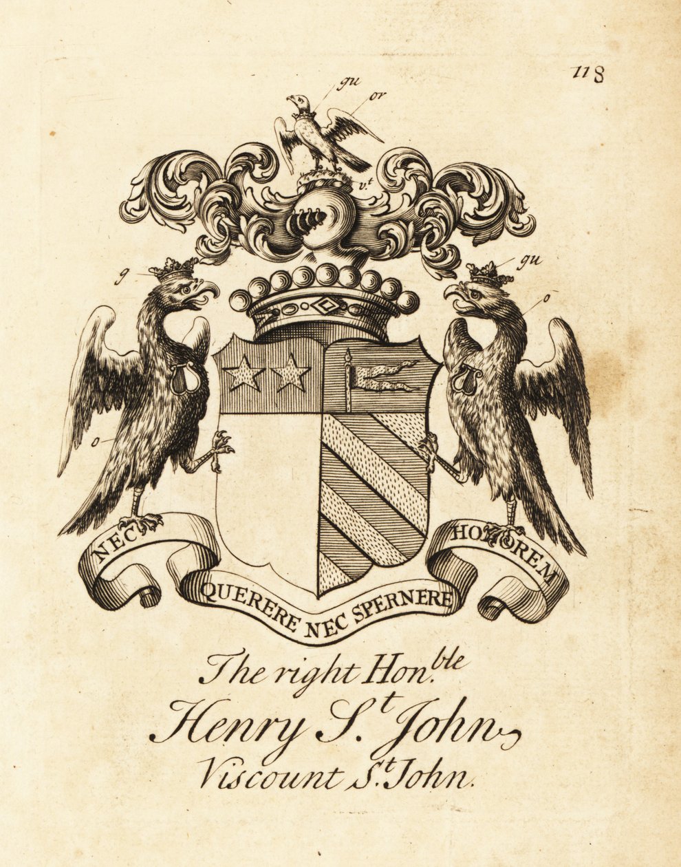 Erb Pravého ctihodného Henryho St od Andrew Johnston