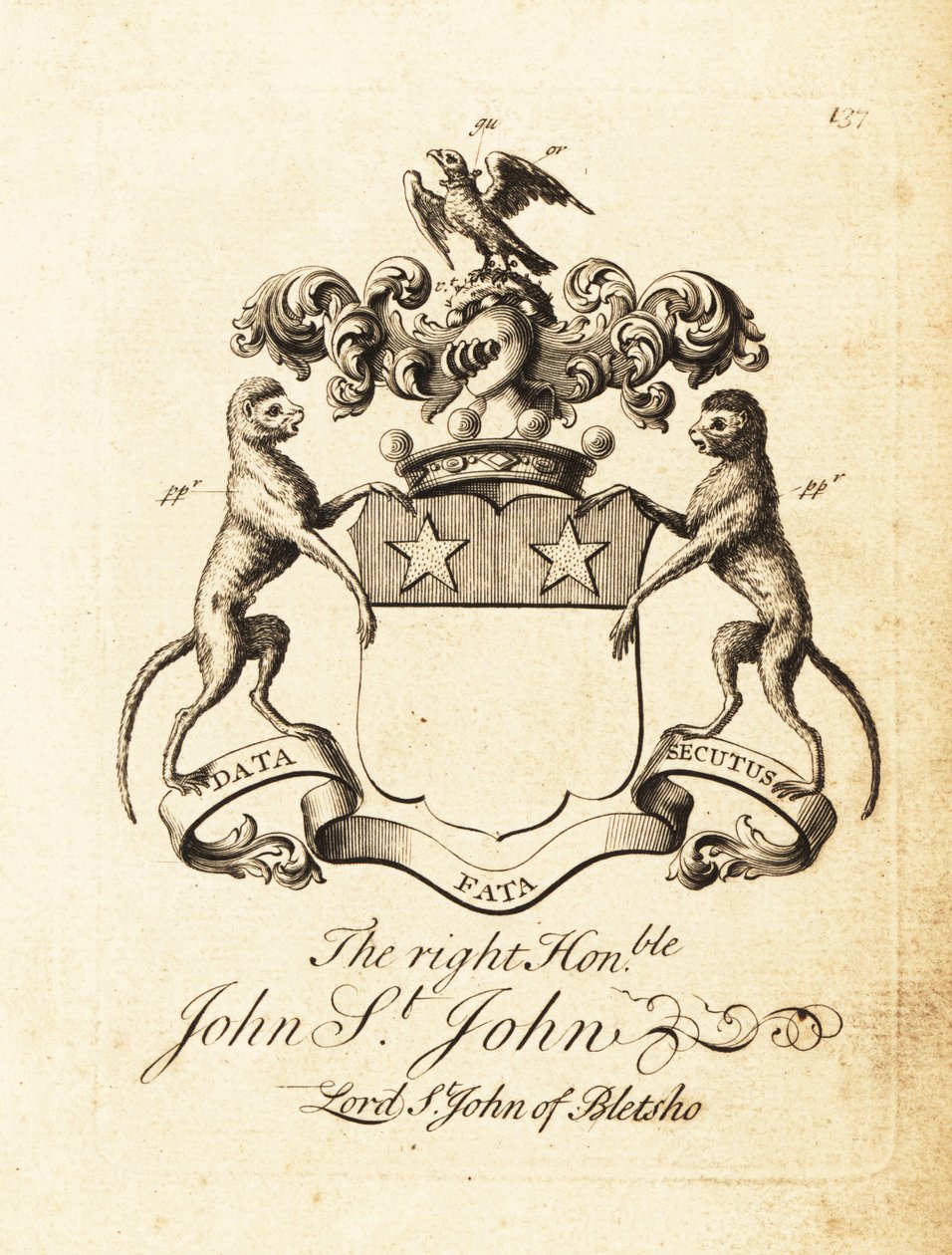 Erb Pravého ctihodného Jana St od Andrew Johnston