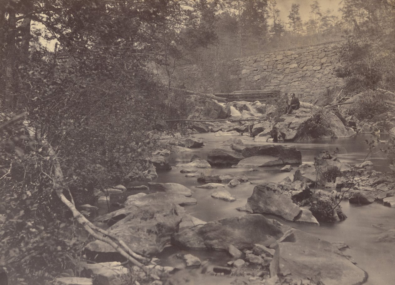 Arlington Mills,1863 (foto) od Andrew Joseph Russell