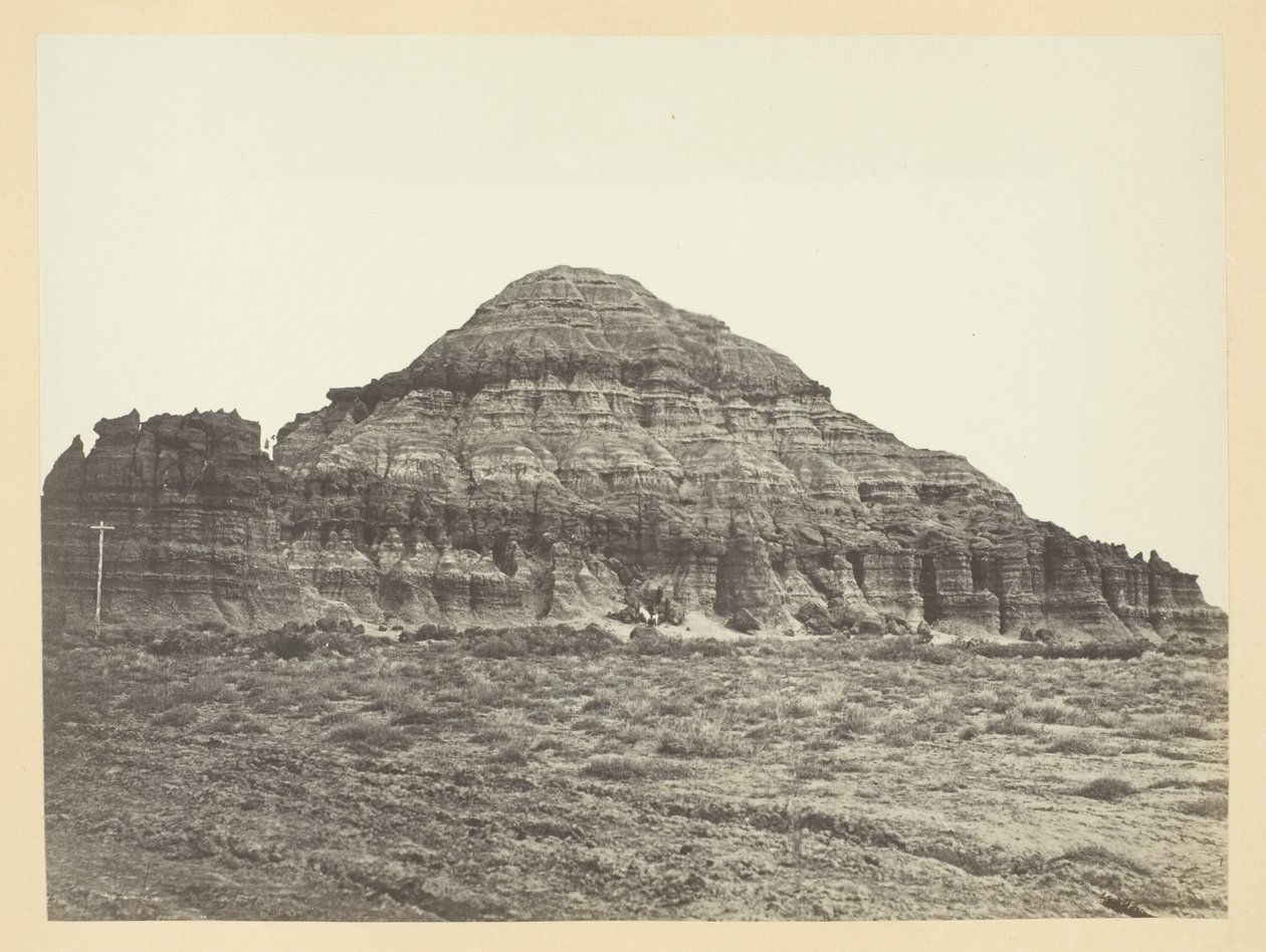 Church Buttes, poblíž Fort Bridger, území Wyomingu od Andrew Joseph Russell