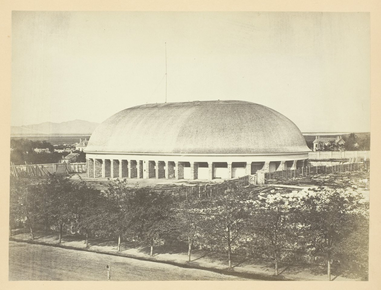 Great Mormon Tabernacle, Salt Lake City od Andrew Joseph Russell
