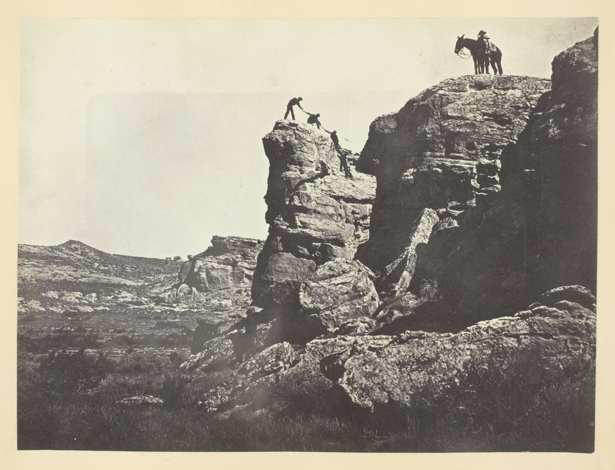 High Bluffs, Black Buttes od Andrew Joseph Russell