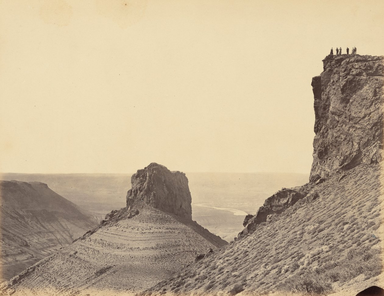 Deska 23. Na horách Green River, 1869 (foto) od Andrew Joseph Russell