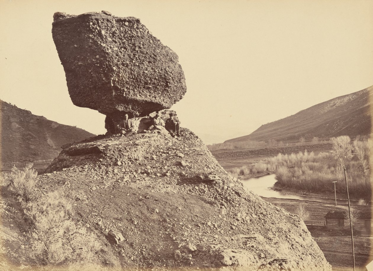 Deska 33. Sphynx of the Valley,1869 (foto) od Andrew Joseph Russell