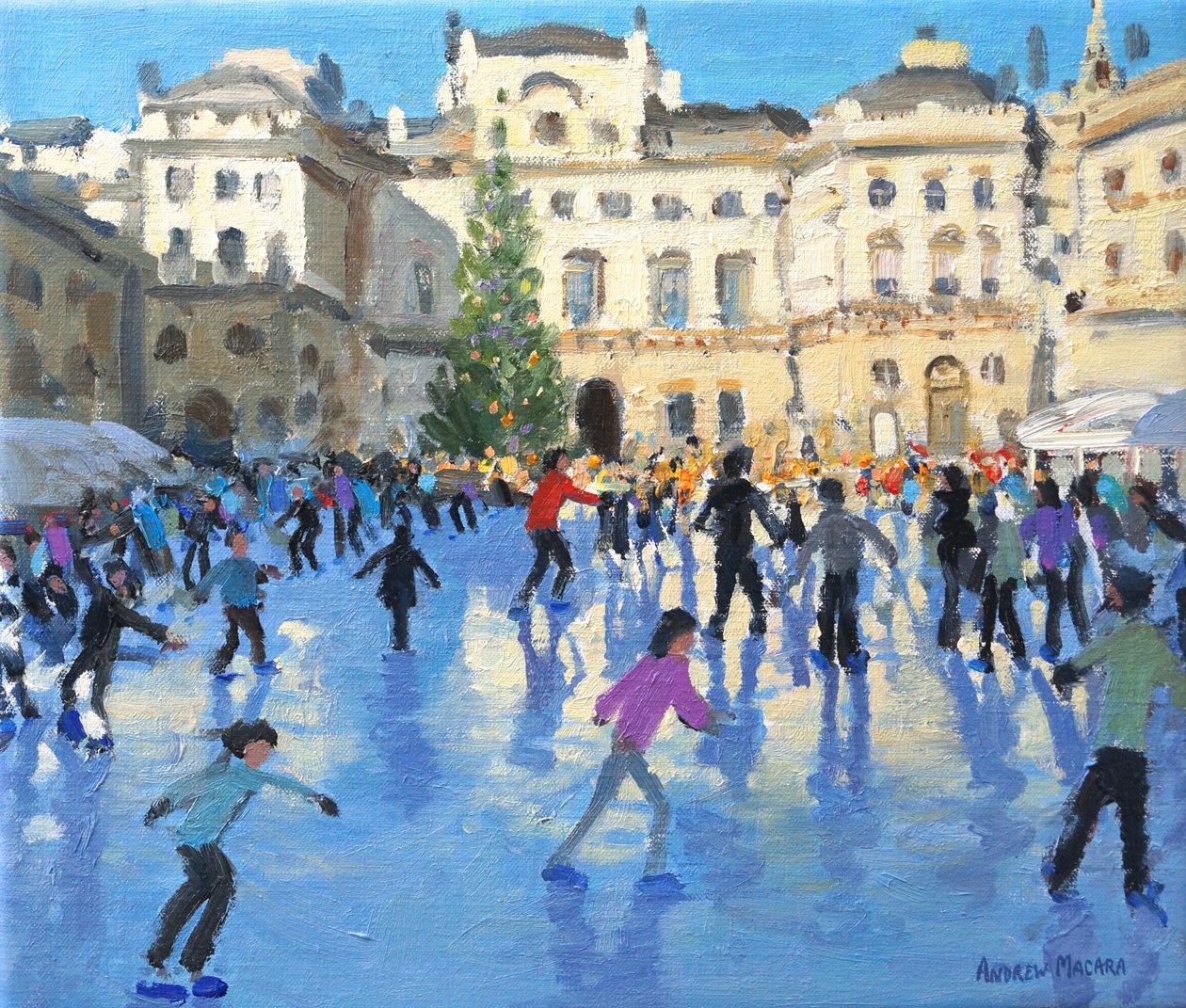 Vánoce, Somerset House, 2013, od Andrew Macara