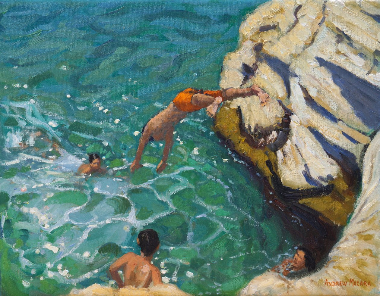 Potápění a plavání,,Skiathos. 2016, od Andrew Macara