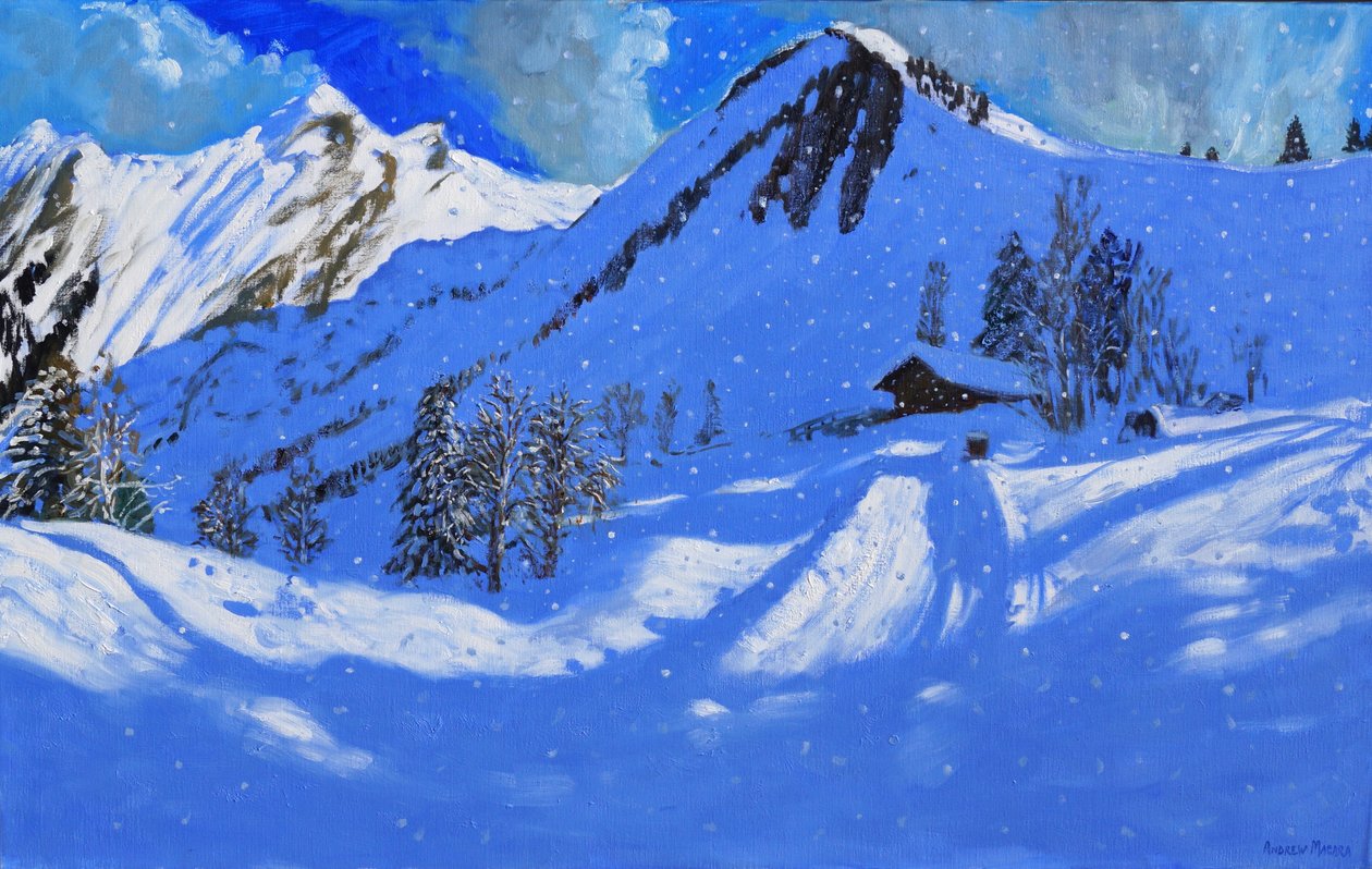 La Clusaz, Francie, 2017, od Andrew Macara