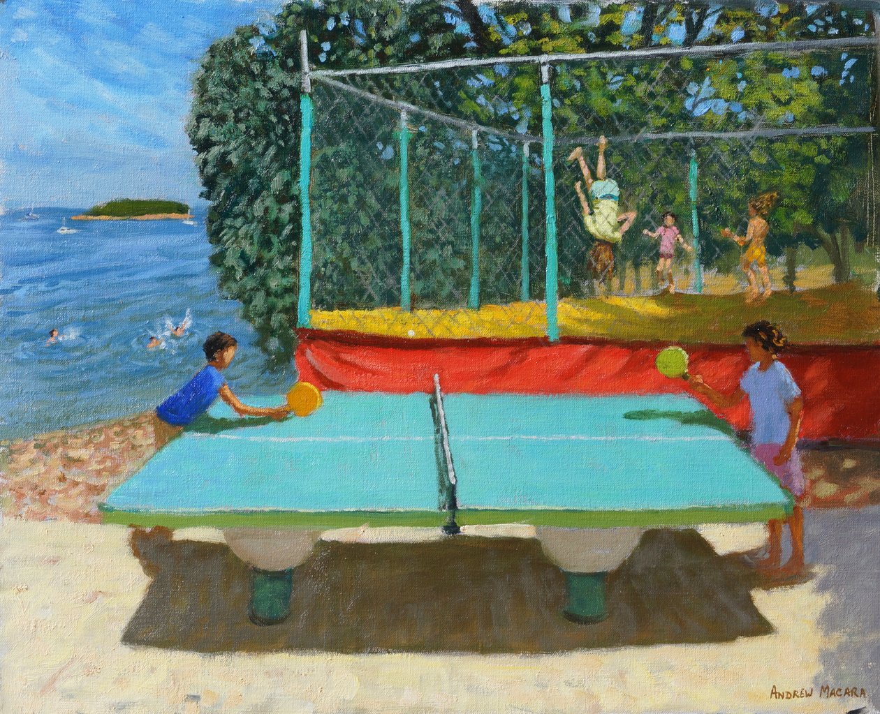 Ping Pong, Vrsar, Chorvatsko, 2022 od Andrew Macara