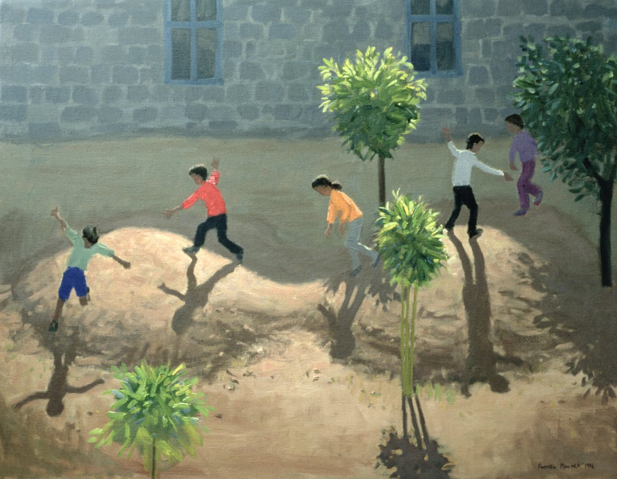Dětské hřiště, Lesbos, 1996 od Andrew Macara