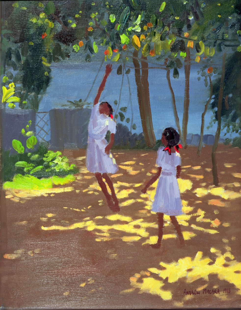 Reaching for Oranges, Bentota, Srí Lanka, 1998 od Andrew Macara