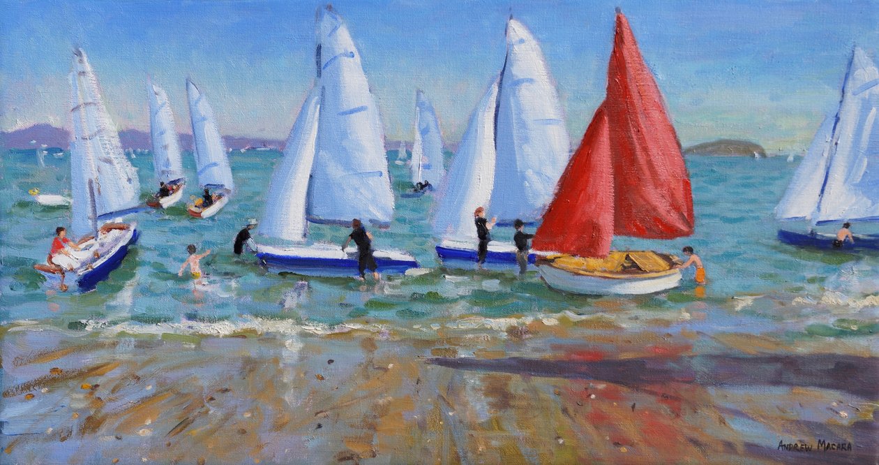 Letní regata,Abersoch,2016, od Andrew Macara