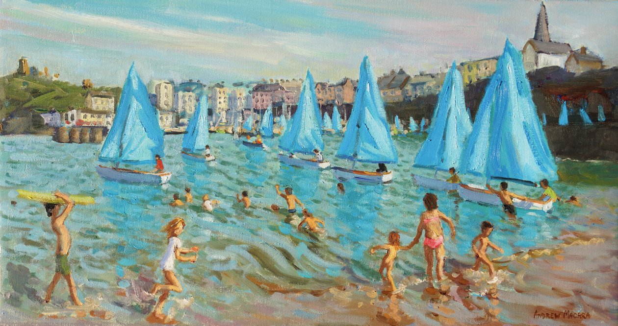 Tenby Regatta,2016, od Andrew Macara
