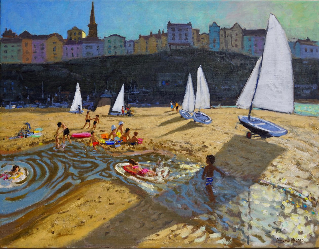 Tenby Regatta, 2017 od Andrew Macara
