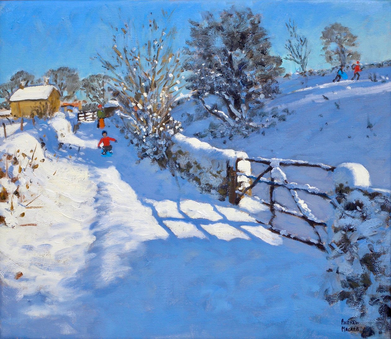 The Gate, Wash Lane, Wirksworth, Derbyshire, 2011, od Andrew Macara
