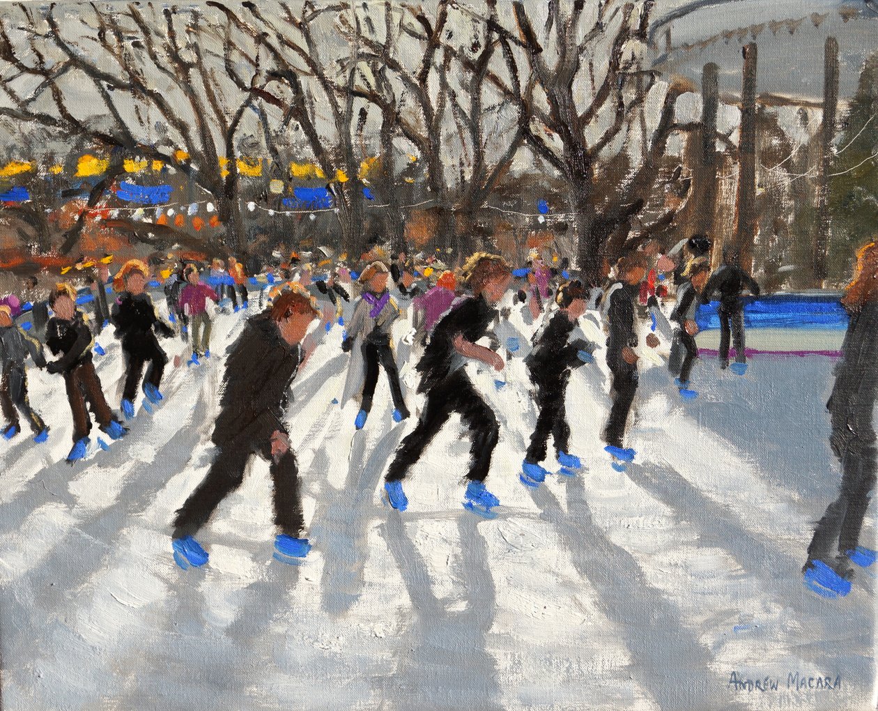 Winter Wonderland, Hyde Park, Londýn, 2015, od Andrew Macara