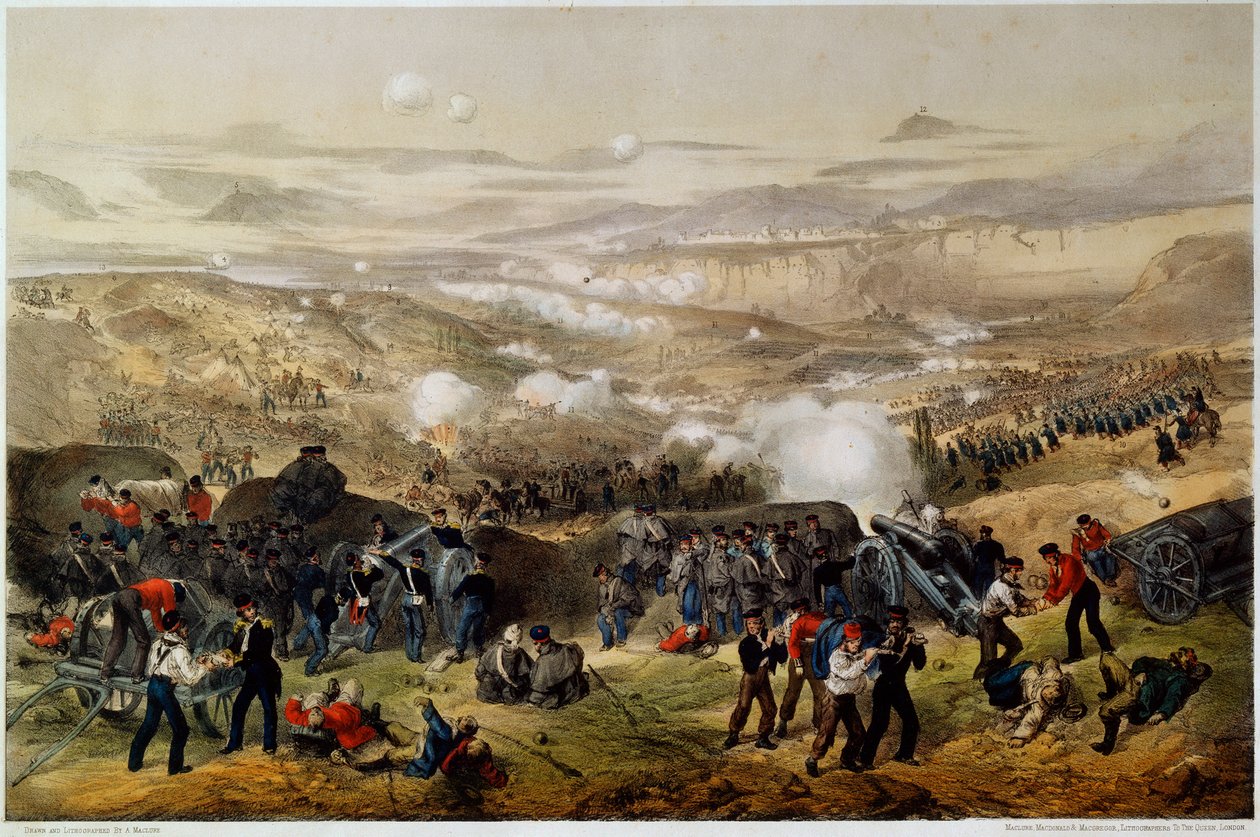 Bitva u Inkermanu 5. listopadu 1854 1855. od Andrew Maclure