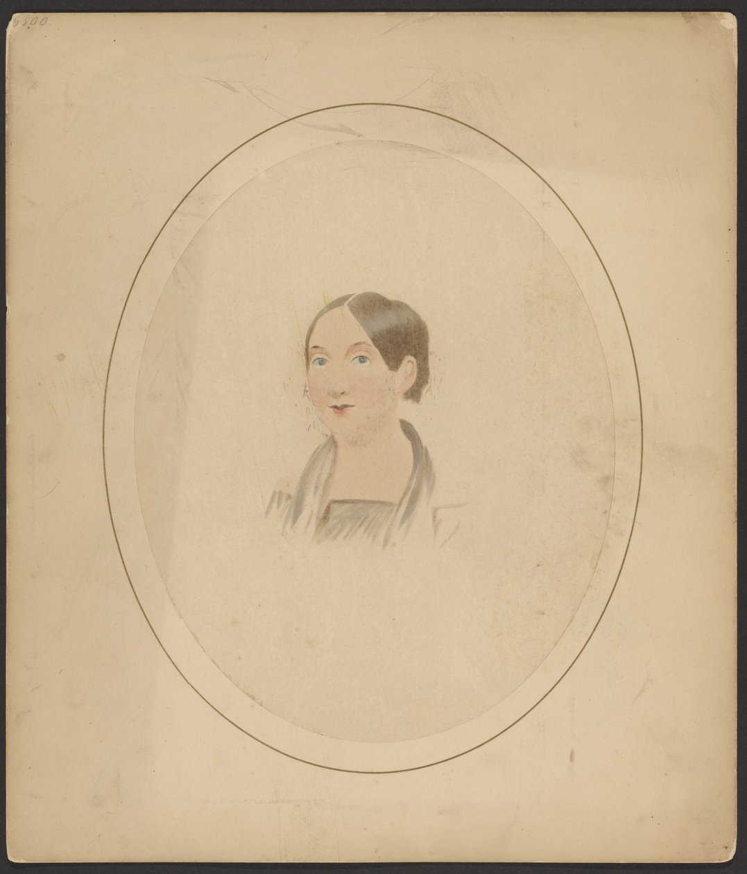 Portrét Lavinie E. Walkenové (paní A.J. Hillové) od Andrew W. Jordan