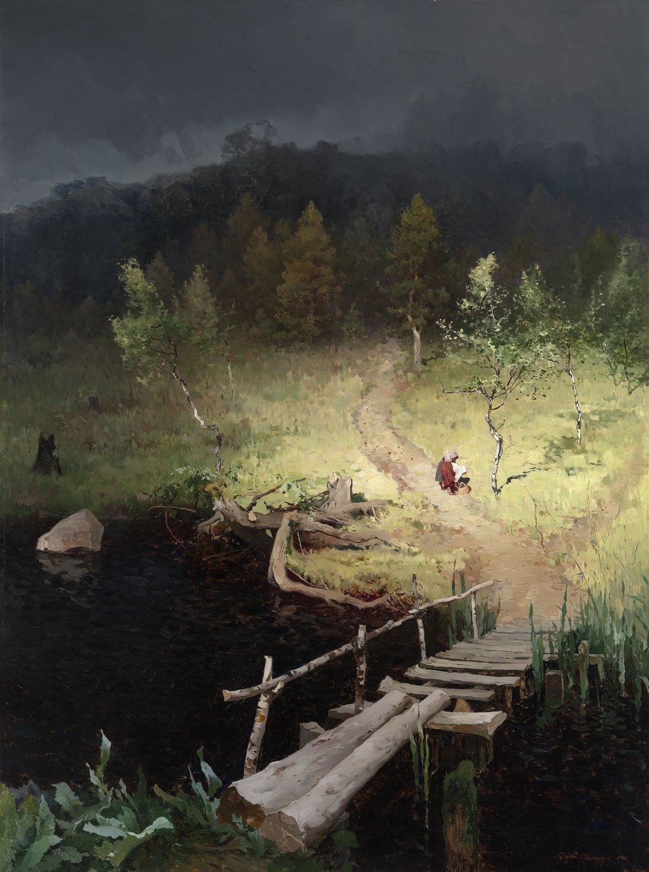 Před bouří, 1918 od Andrey Nikolayevich Shilder