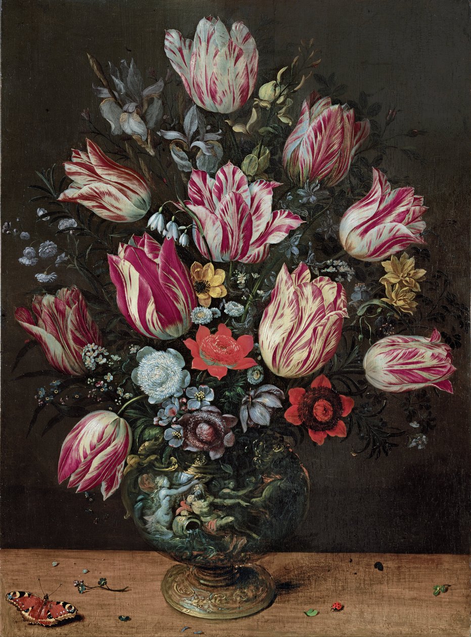 Váza s tulipány od Frans Francken the Younger