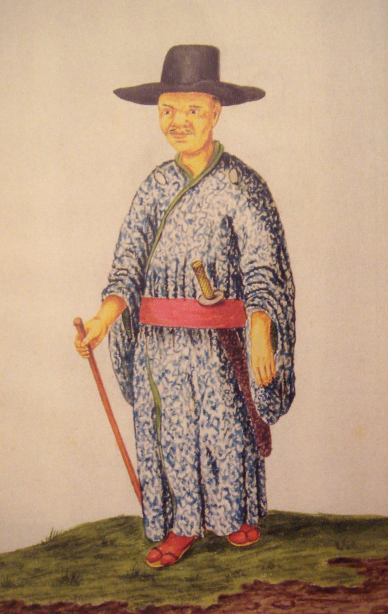 Japonský křesťan v Jakartě kolem roku 1656, Andries Beeckman od Andries Beeckman