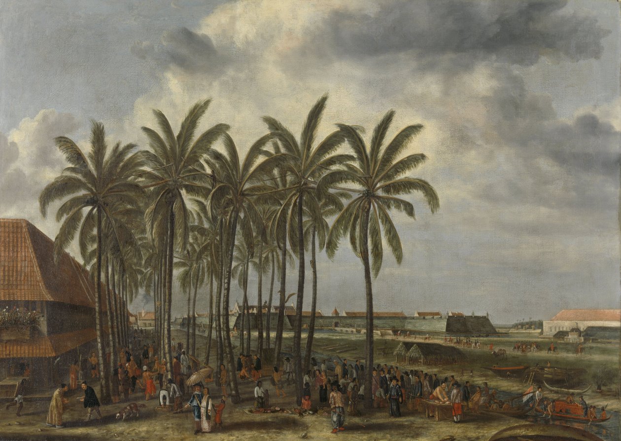 Hrad Batavia, 1661 od Andries Beeckman