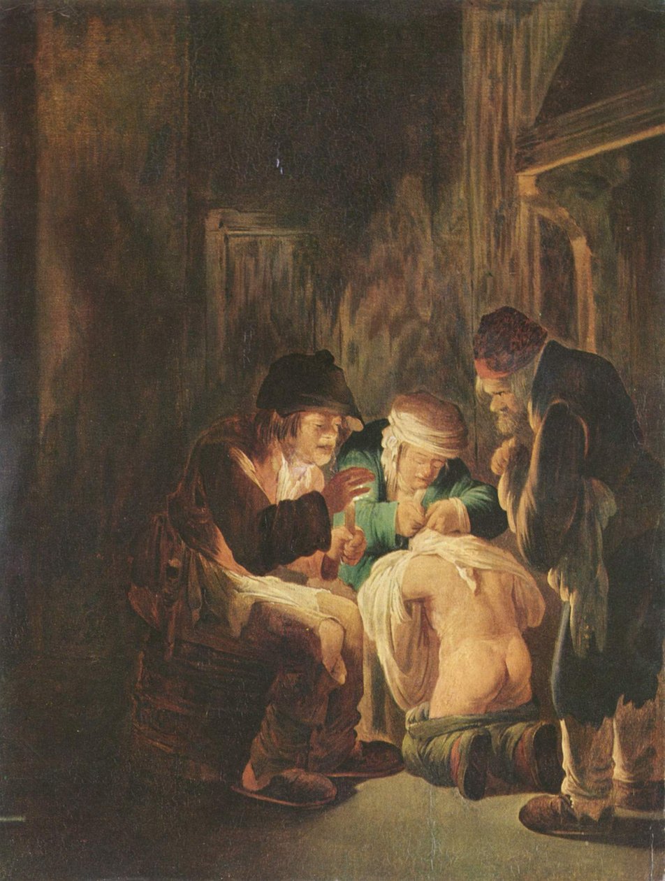 Lov blech při svíčkách od Andries Both