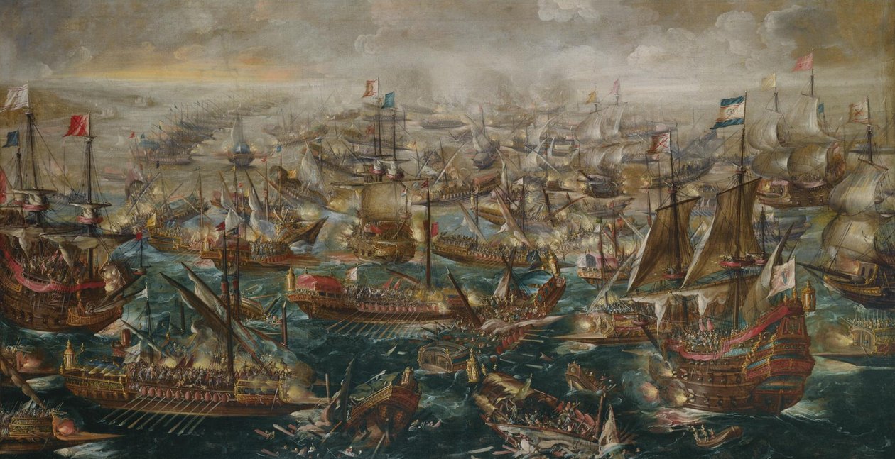 Bitva u Lepanta dne 7. října 1571, 1640 od Andries van Eertvelt