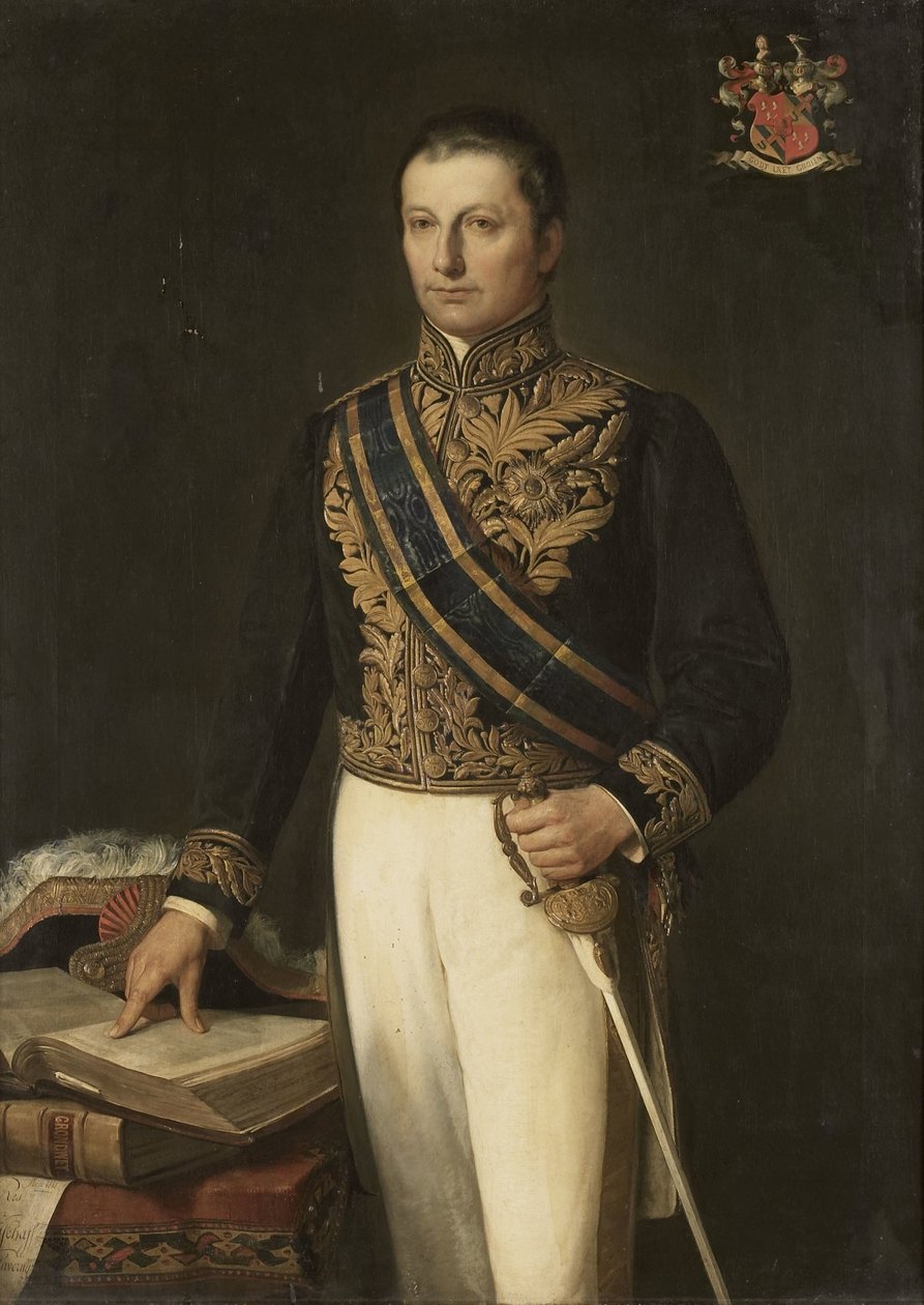 Cornelis Theodorus Elout (1767-1841). generální komisař (1816–1819) od Andries van den Berg