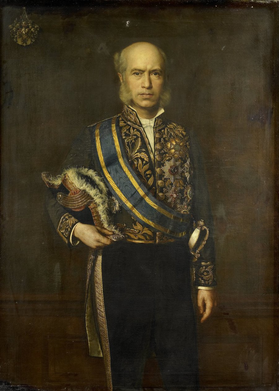 Johan Wilhelm van Lansberge (1830-1906). generální guvernér (1875-1880) od Andries van den Berg