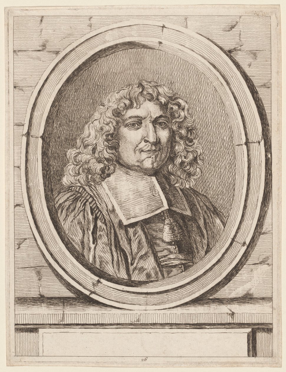 Louis Boucherat, kancléř, strážce pečetí Francie od Ange Laurent de Lalive de Jully