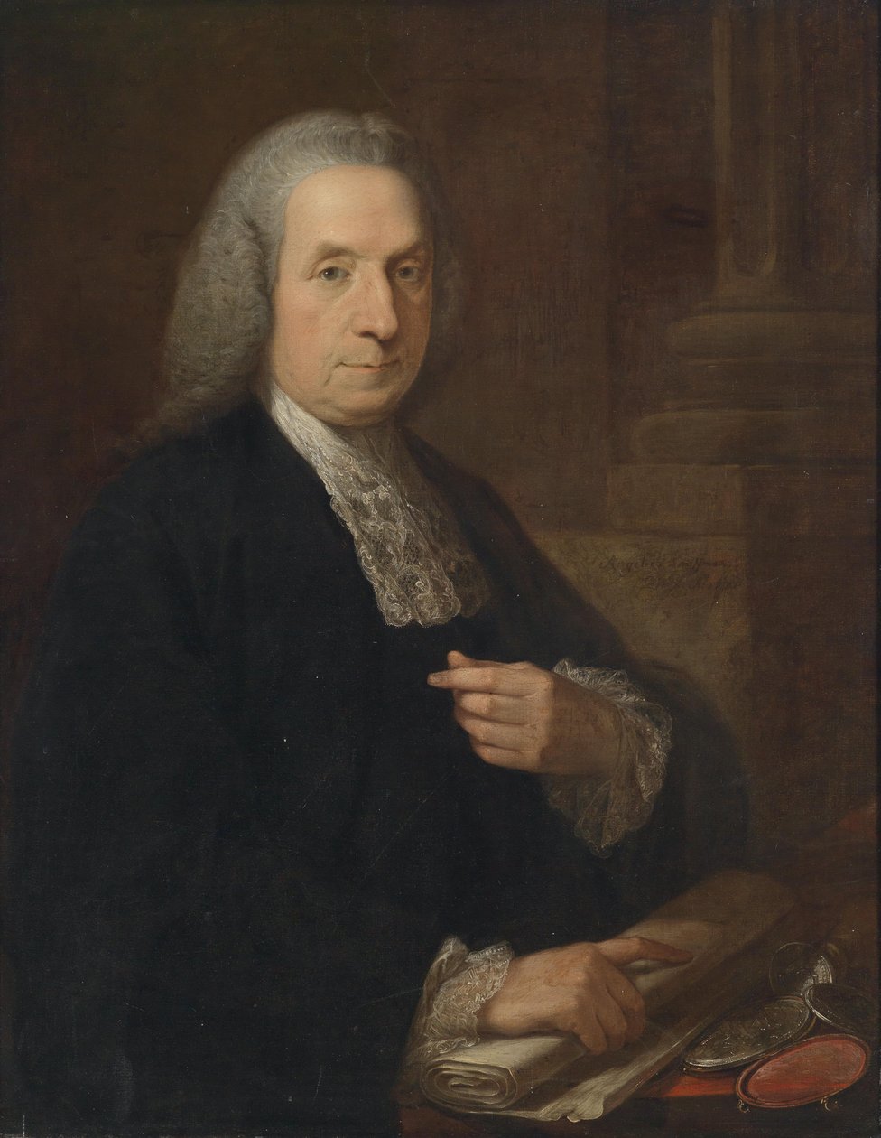 Portrét irského právníka a politika Philipa Tisdalla SL (1703–1777), od Angelica Kauffmann