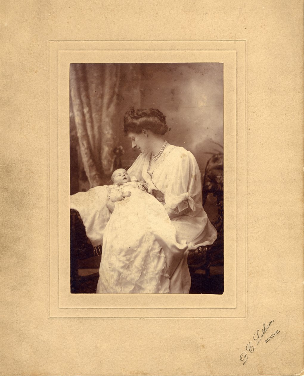Vévodkyně Evelyn Cavendish se svou dcerou Lady Anne od Thomas Kelly