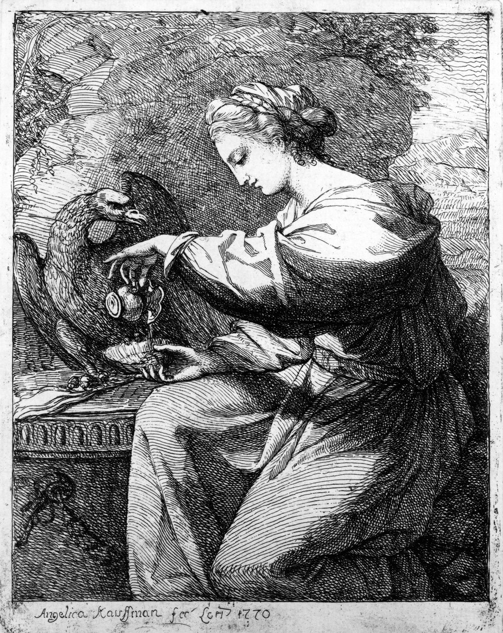 Hebe, 1770 od Angelica Kauffmann