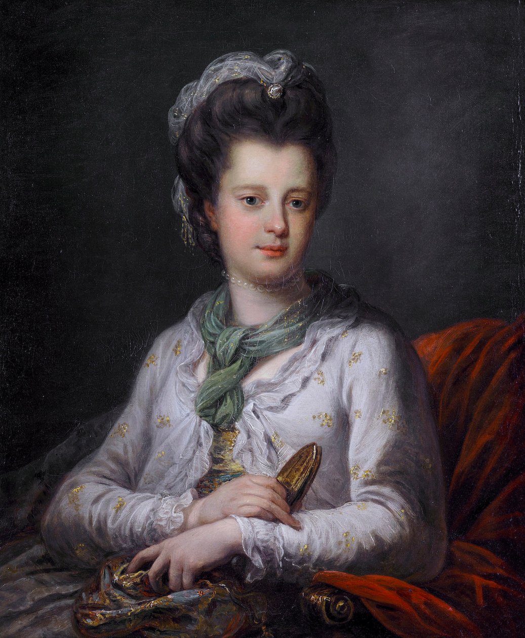 Portrét Elizabeth Kerr, rozené Fortescue, markýzy z Lothianu od Angelica Kauffmann