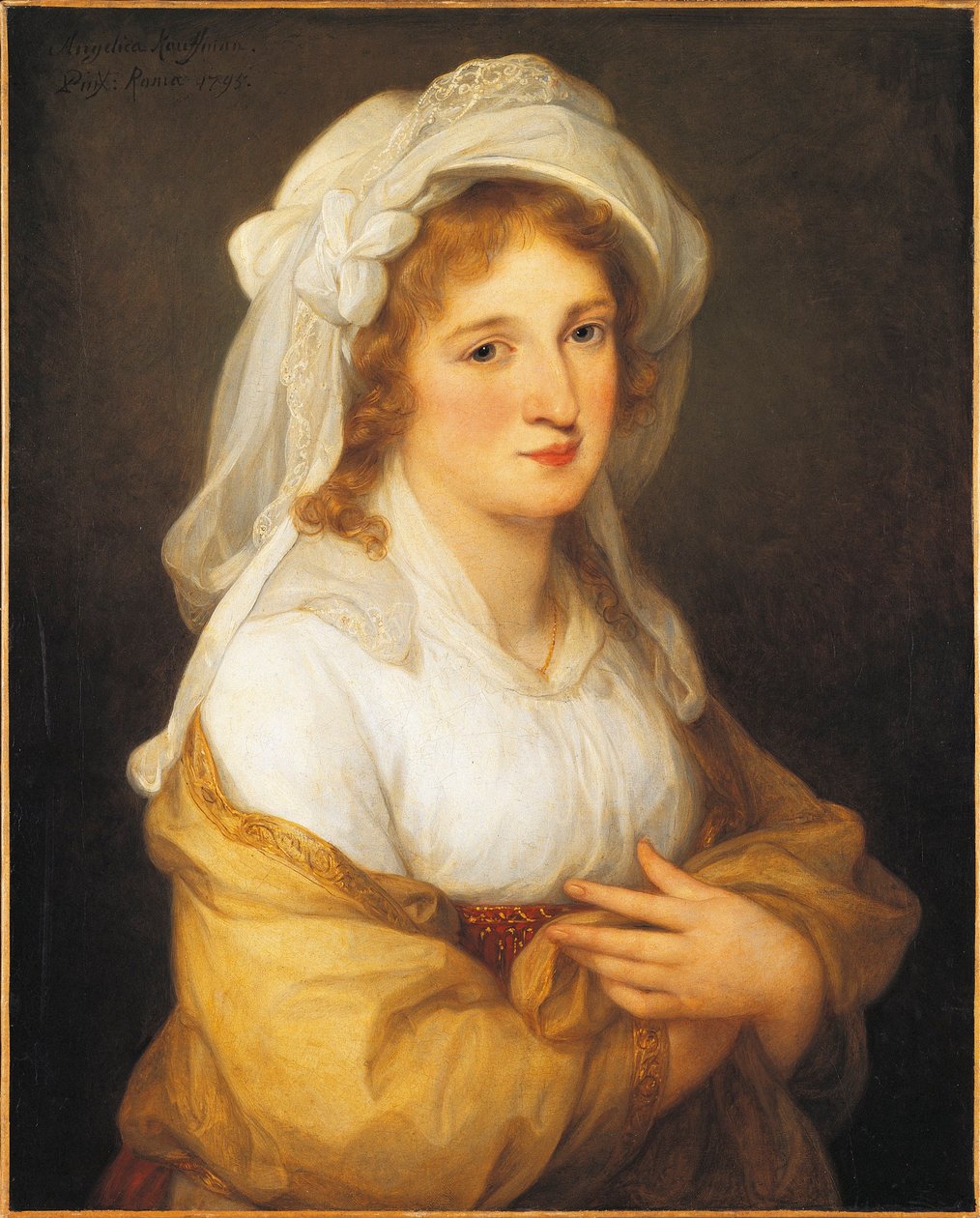 Portrét princezny Marie Josephy Hermenegild Esterhazy od Angelica Kauffmann