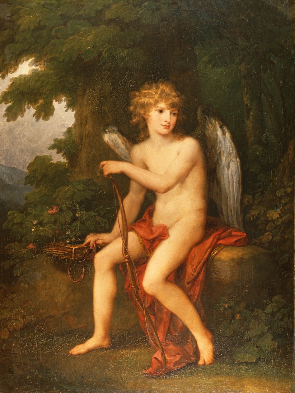 Portrét prince Henryka Lubomirského jako Cupida, 1786 od Angelica Kauffmann