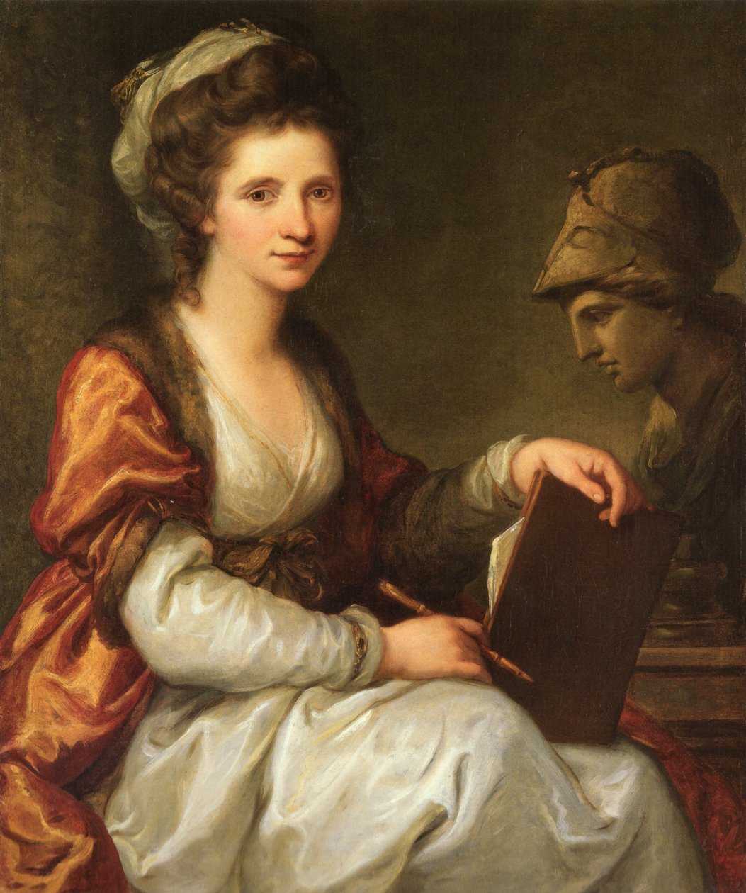 Autoportrét od Angelica Kauffmann