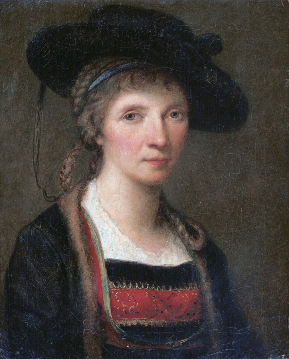 Autoportrét od Angelica Kauffmann