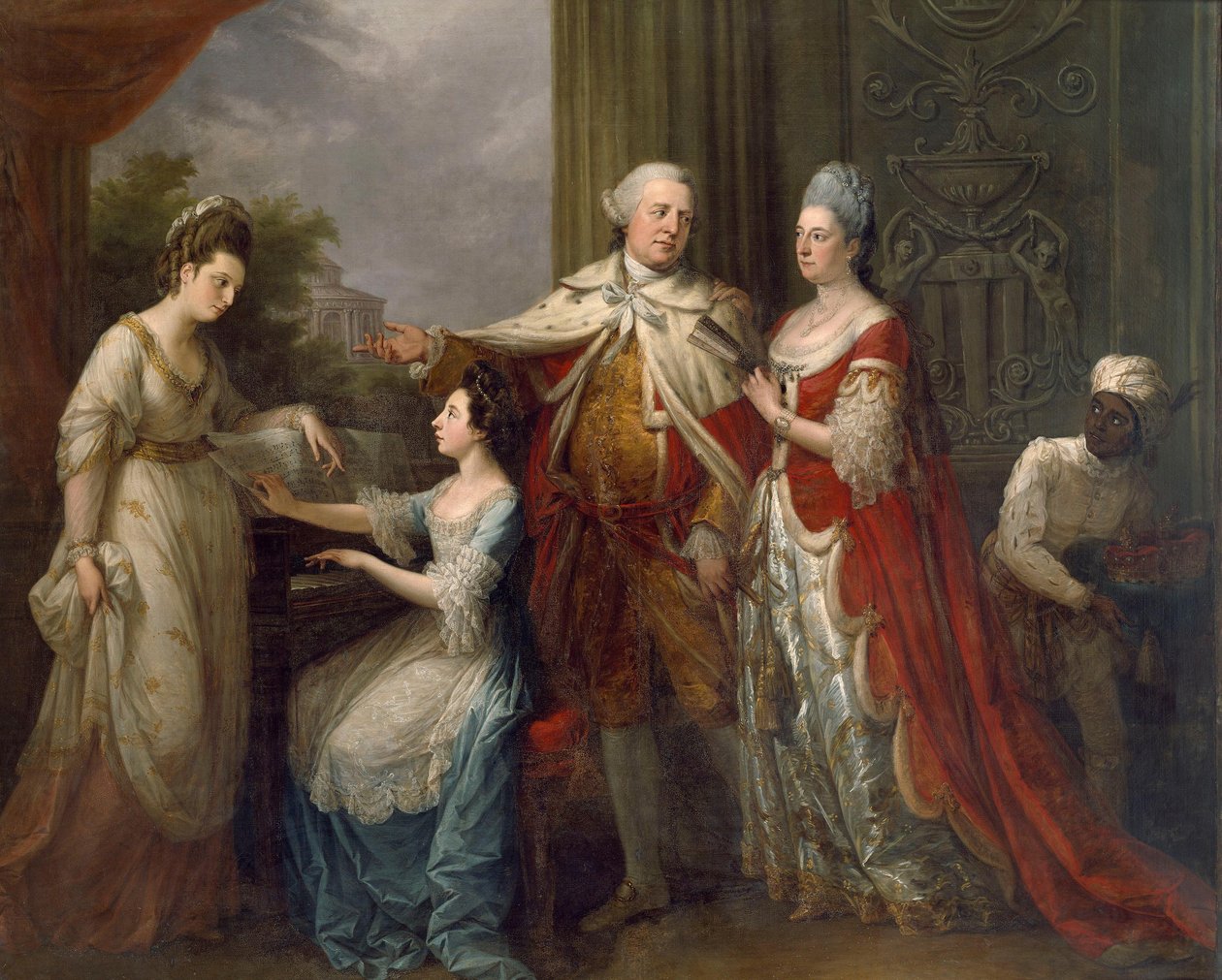 Rodina Elyových od Angelica Kauffmann