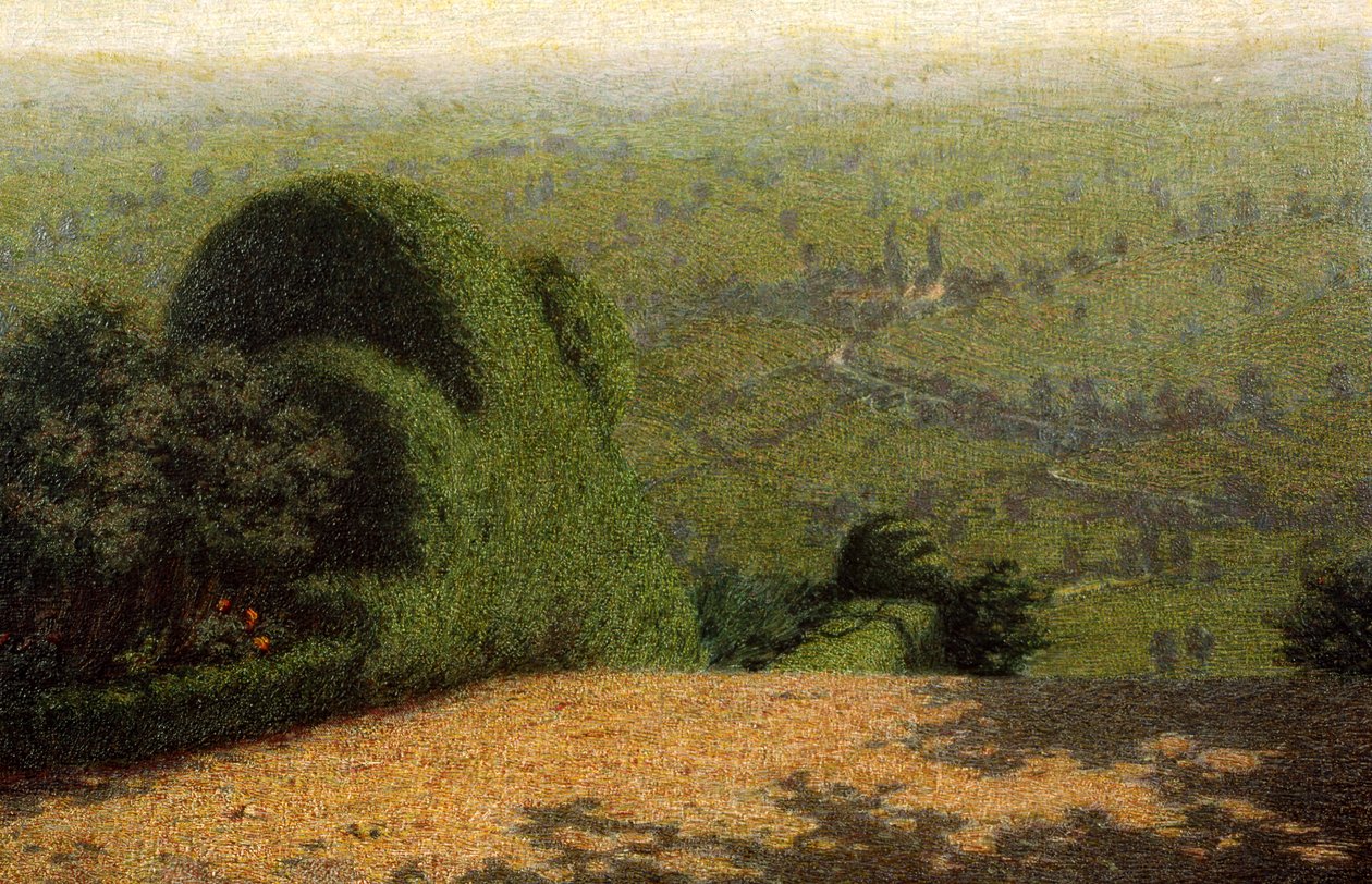 Zákoutí zahrady, 1912 od Angelo Morbelli