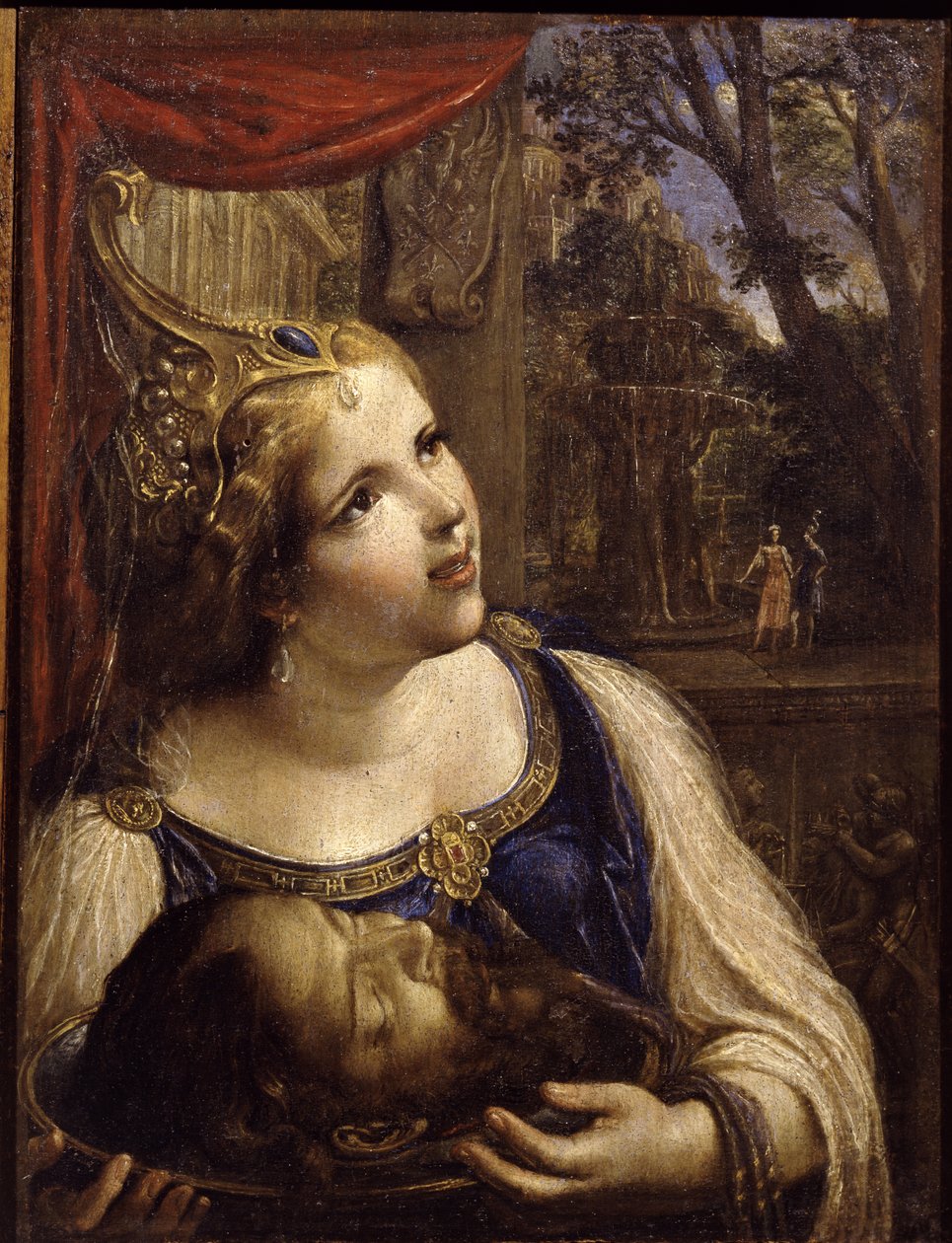 Salome s hlavou svatého Jana Křtitele od Angelo Caroselli