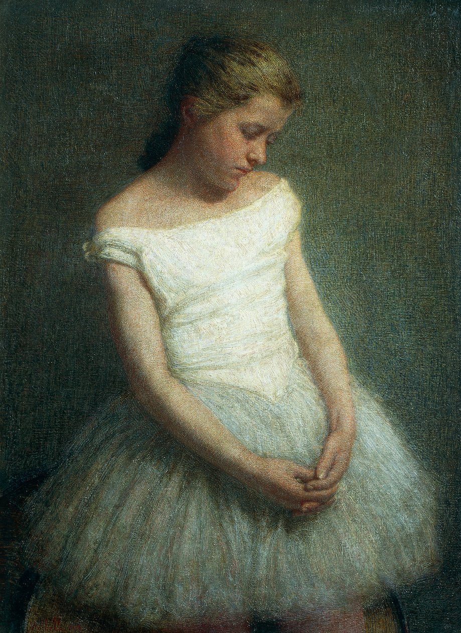 Ballerina (tanečnice), Angelo Morbelli (1853-1919) od Angelo Morbelli