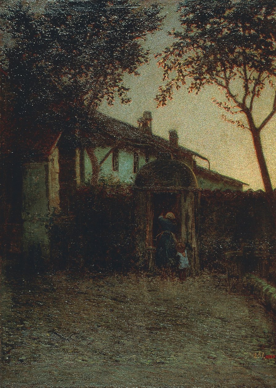 Dawn, Angelo Morbelli od Angelo Morbelli